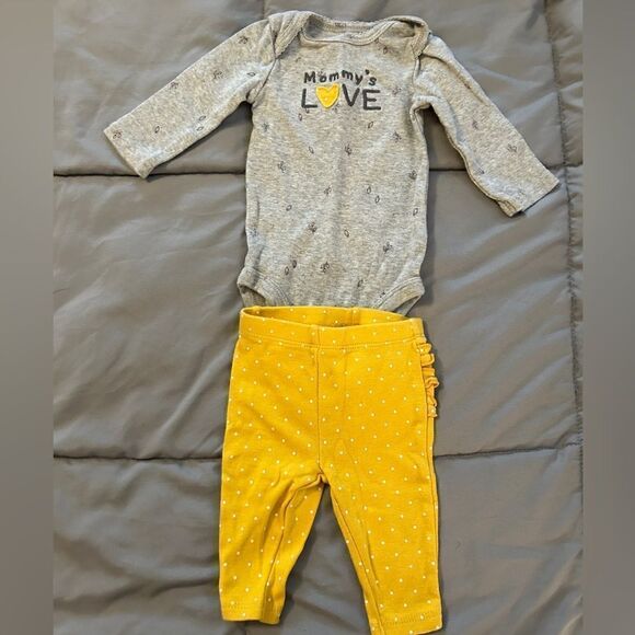 👕Newborn girls mommy’s love outfit - Picture 1 of 3